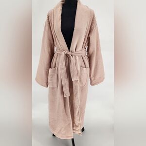 Pottery barn waffle weave resort robe 100%cotton